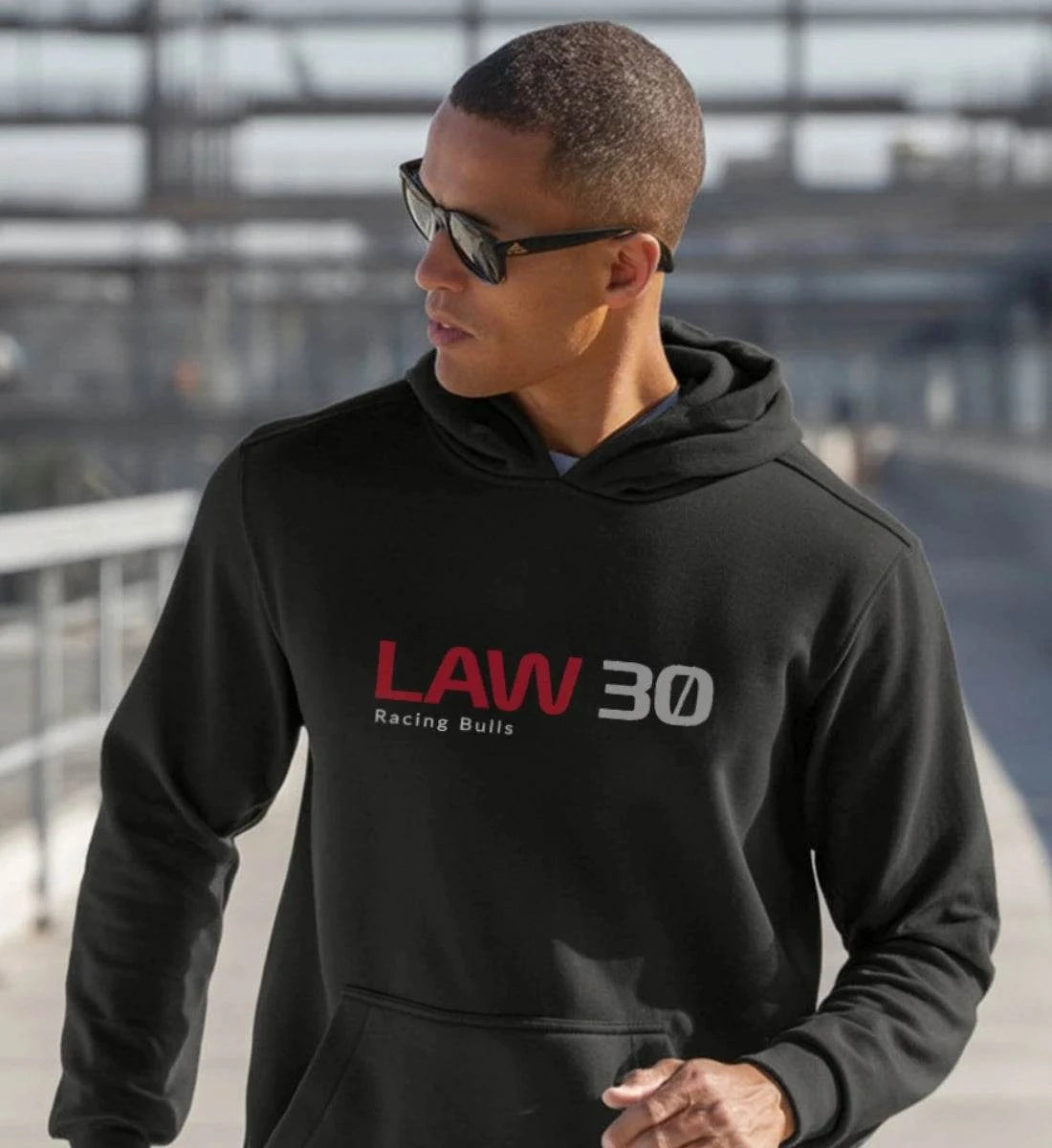 Image of NOVAWEAR LAW 30 Motorsport Hoodie – Limited Edition Streetwear